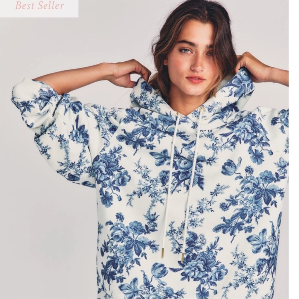 LOVESHACKFANCY Beach Riot Hoodie Sweatshirt